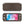 Charger l'image dans la galerie, a brown Nintendo Wii console with a colorful abstract design on its screen.