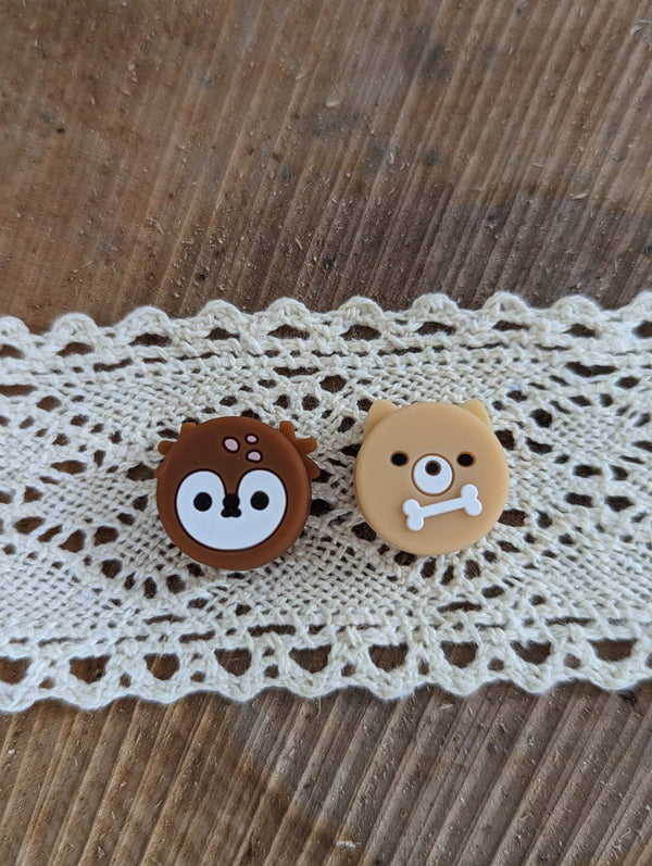 2pc Switch Thumb Grips - Cute Animals - Cap Joy Con Grip For all Nintendo Switch