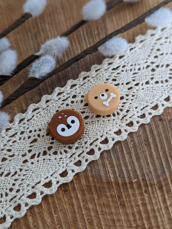 2pc Switch Thumb Grips - Cute Animals - Cap Joy Con Grip For all Nintendo Switch