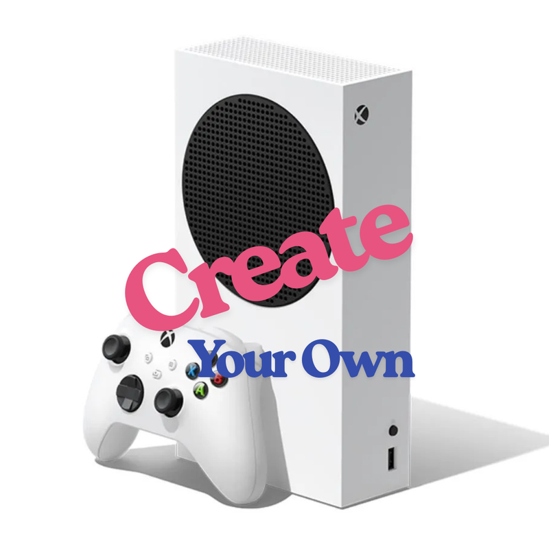 Customizable Xbox Series S Console Skin - Create Your Own Design  - Wrap Vinyl Sticker