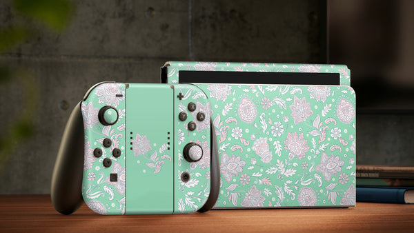 Nintendo Switch Oled Skin Decals - Douceur - Wrap Vinyl Sticker