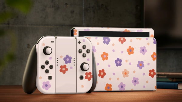 Nintendo Switch Oled Skin Decals - Just Love - Wrap Vinyl Sticker