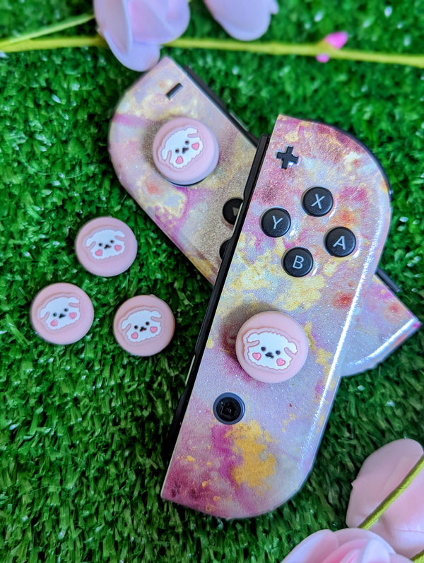 2pc Switch Thumb Grips - Sheep - Cap Joy Con Grip For all Nintendo Switch