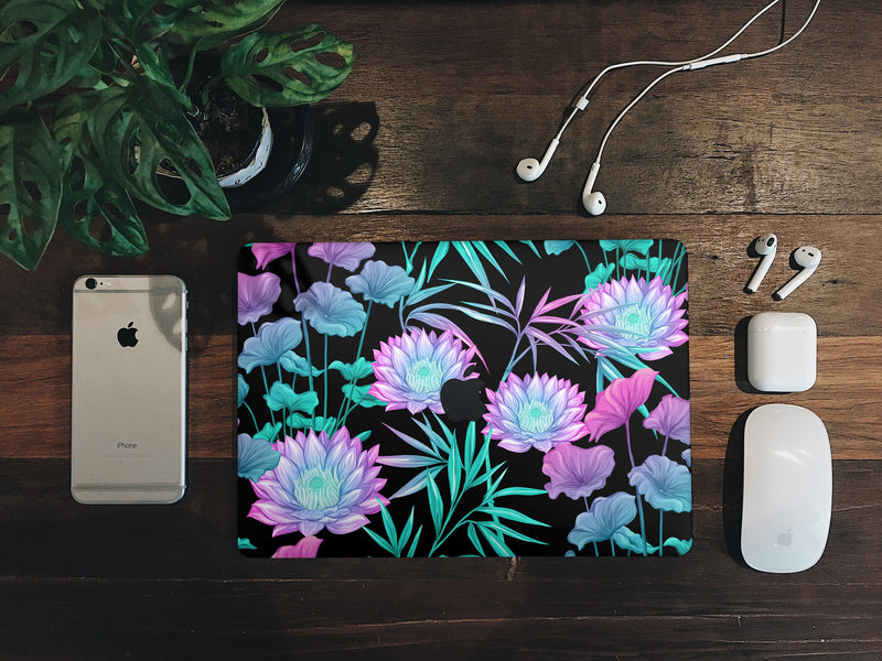 Floral Bouquet MacBook Skin MacBook Pro Skin MacBook Air Pro 13 15 inch Touch Bar Skin Laptop Decal Vinyl Sticker