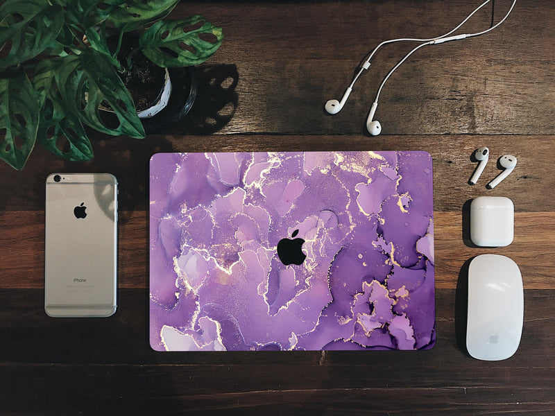 Mauve Rocks MacBook Skin MacBook Pro Skin MacBook Air Pro 13 15 inch Touch Bar Skin Laptop Decal Vinyl Sticker