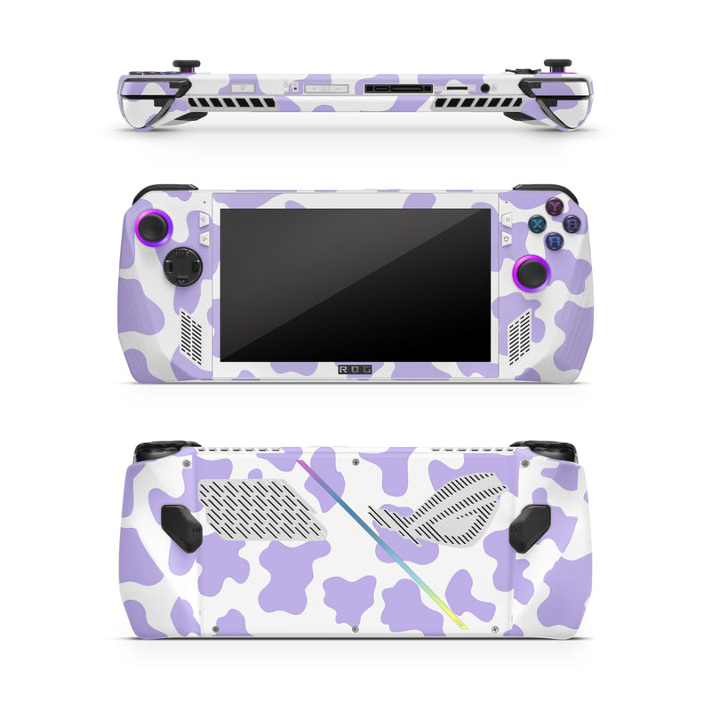 Asus Rog Ally Skins Vinyl Sticker Lavender Cow Design Premium Skin