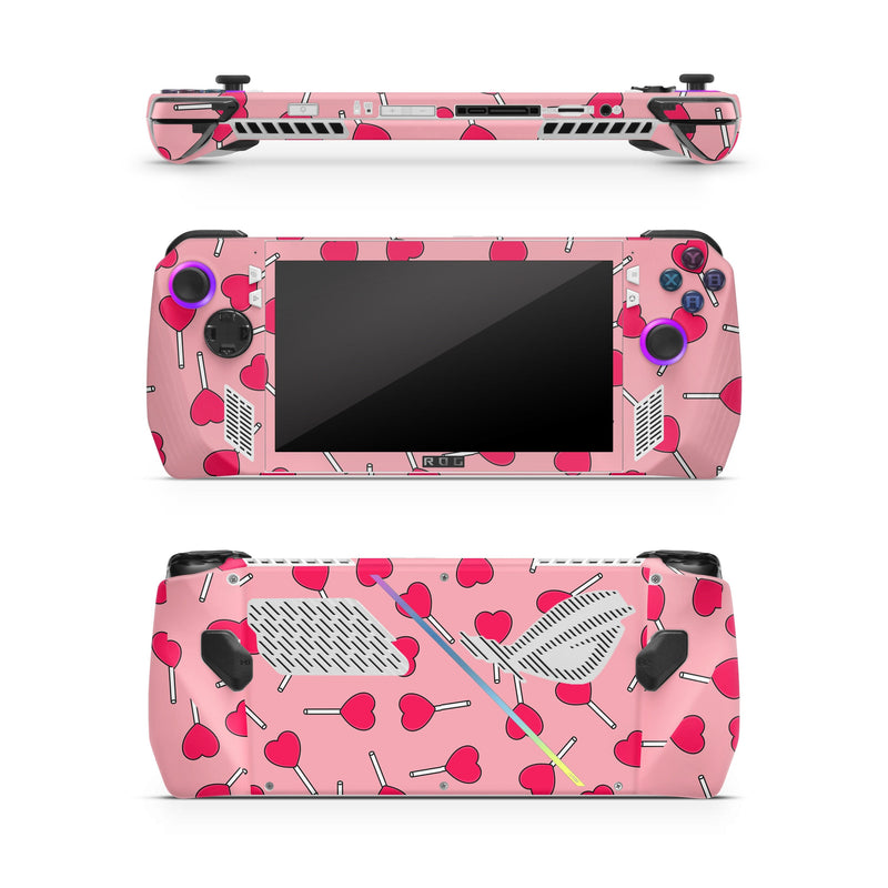 Asus Rog Ally Skins Vinyl Sticker Valentine Design Premium Skin