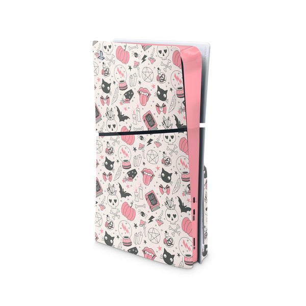 Magic Pinky Decal For PS5 Slim Playstation 5 Console And Controller , Full Wrap Vinyl For PS5 Slim