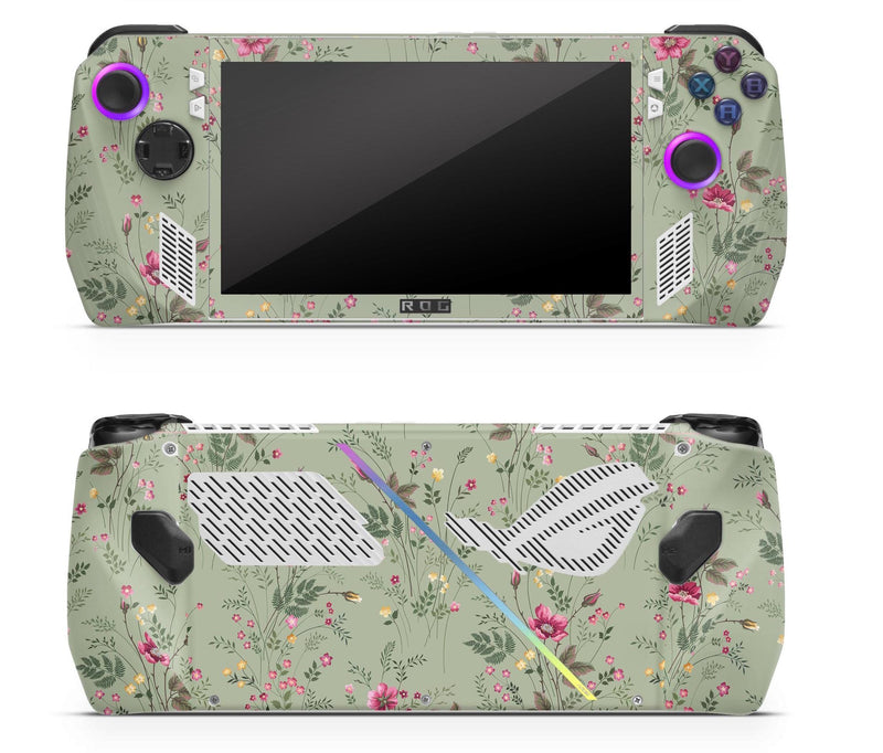 Asus Rog Ally Skins Vinyl Sticker Foliage Design Premium Skin