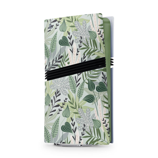 Botany For PS5 Pro Playstation 5 Console And Controller , Full Wrap Vinyl For PS5 Pro