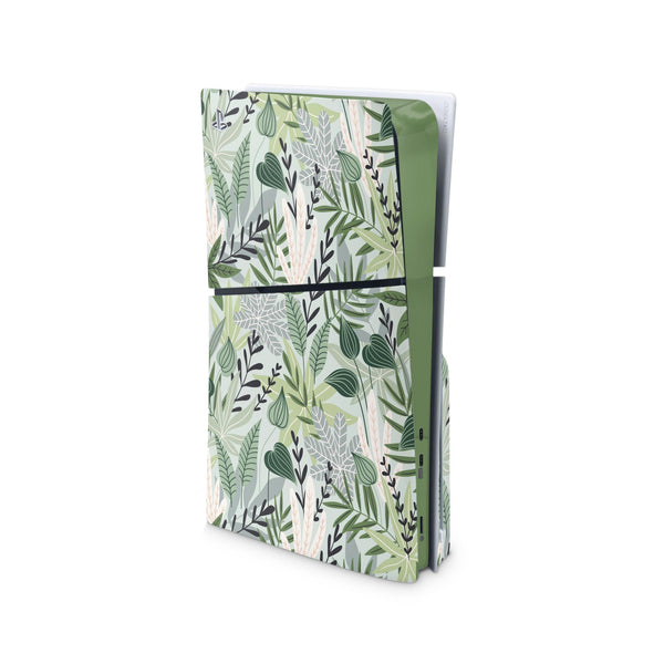 Botany Decal For PS5 Slim Playstation 5 Console And Controller , Full Wrap Vinyl For PS5 Slim