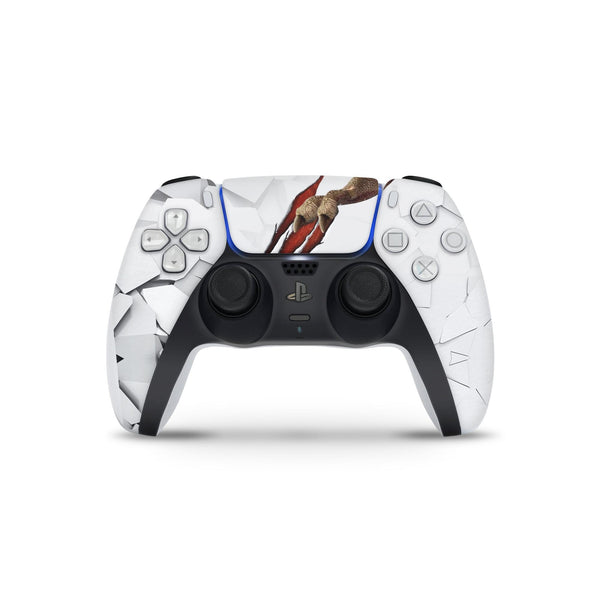 T-Rex For PS5 Pro Playstation 5 Console And Controller , Full Wrap Vinyl For PS5 Pro