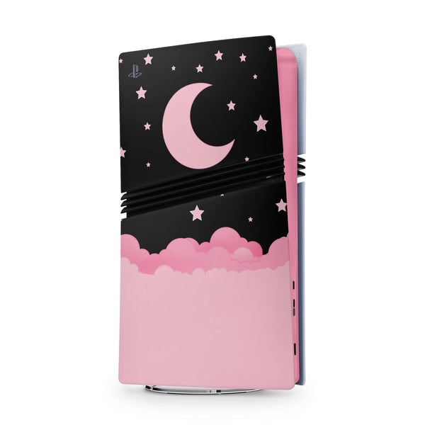 Luna For PS5 Pro Playstation 5 Console And Controller , Full Wrap Vinyl For PS5 Pro