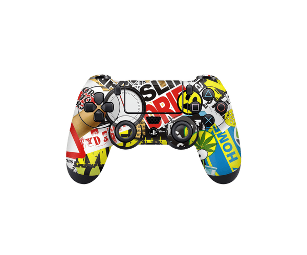 PS4 Skin Decals - Graffiti - Full Wrap Vinyl Sticker
