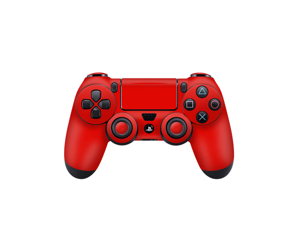 PS4 Skin Decals - Red White  - Full Wrap Vinyl Sticker