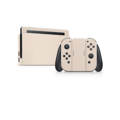 Nintendo Switch Skin Decals -  Almond - Wrap Vinyl Sticker - ZoomHitskins