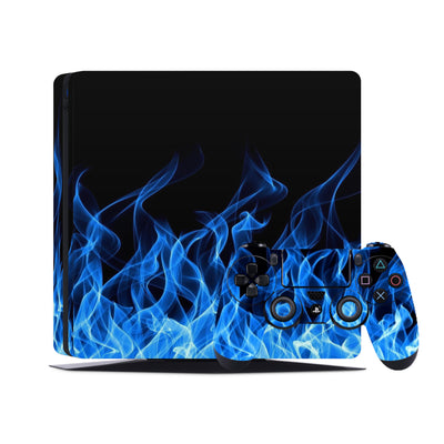 PS4 Skin Decals - Flames - Full Wrap Vinyl Sticker - ZoomHitskins
