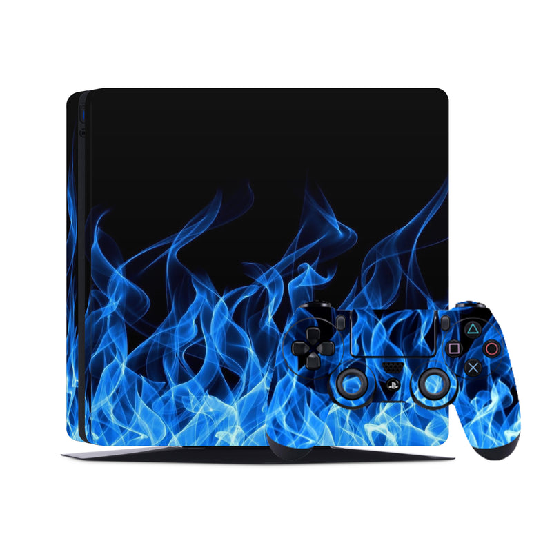 PS4 Skin Decals - Flames - Full Wrap Vinyl Sticker - ZoomHitskins