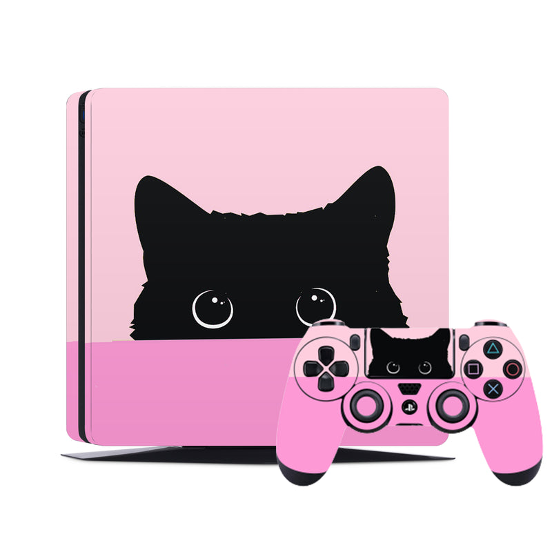 PS4 Skin Decals - Kitty - Full Wrap Vinyl Sticker - ZoomHitskins