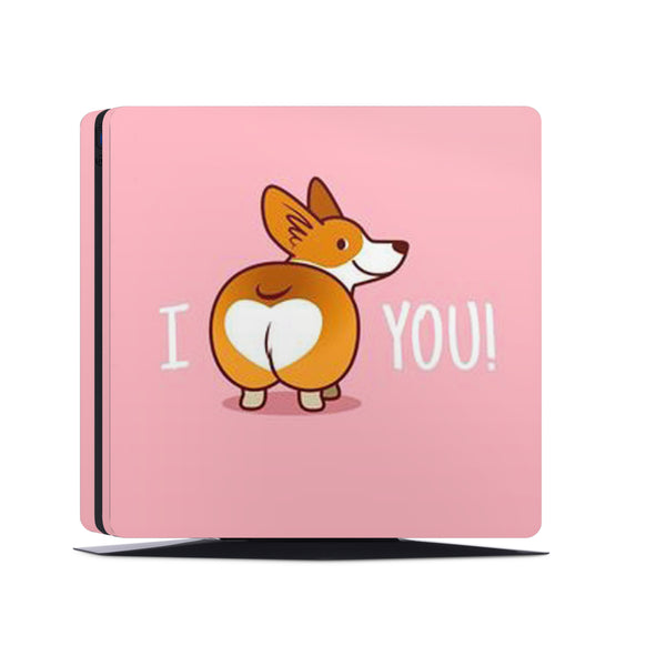 PS4 Skin Decals - Puppy Lover - Full Wrap Vinyl Sticker - ZoomHitskins