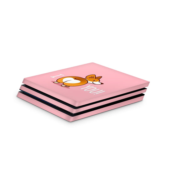 PS4 Skin Decals - Puppy Lover - Full Wrap Vinyl Sticker - ZoomHitskins