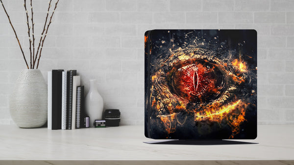 PS4 Skin Decals - Monster Eye - Full Wrap Vinyl Sticker - ZoomHitskins
