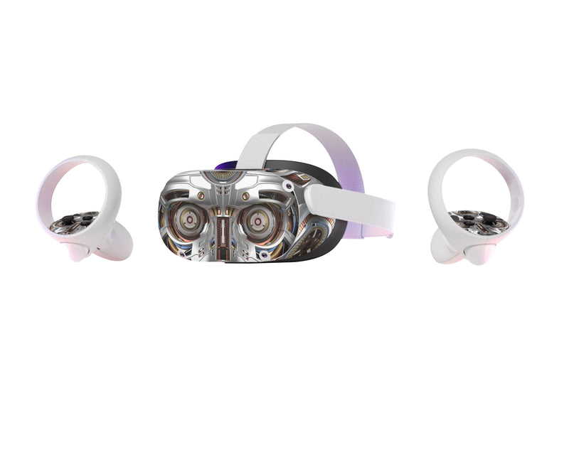 Oculus Quest 2 Skin Robot , 3M Decal Wrap Sticker for Oculus Quest 2 VR Headset and Controller - ZoomHitskin