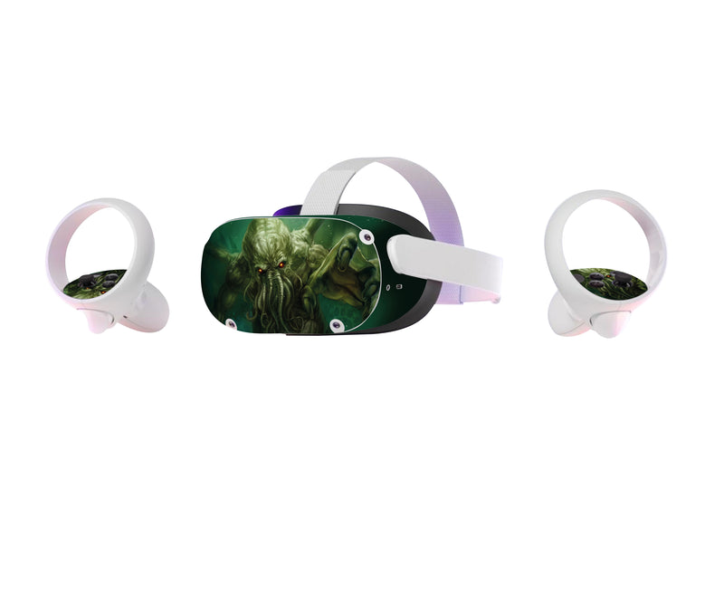 Oculus Quest 2 Skin Octopus , 3M Decal Wrap Sticker for Oculus Quest 2 VR Headset and Controller - ZoomHitskin