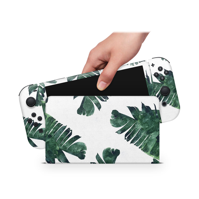 Nintendo Switch Oled Skin Decals - Plant - Wrap Vinyl Sticker