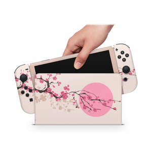 Nintendo Switch Oled Skin Decals - Tranquility - Wrap Vinyl Sticker - ZoomHitskins