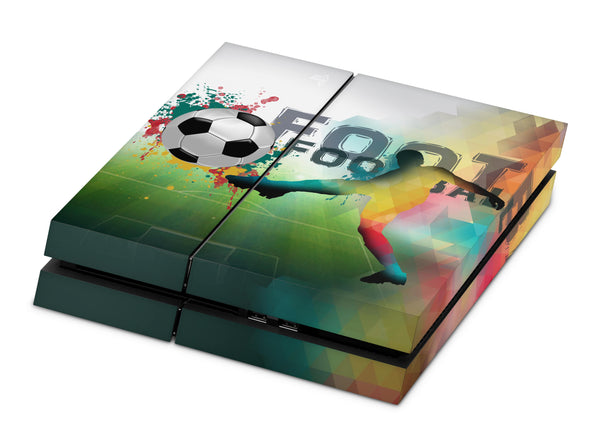 PS4 Skin Decals - Soccer - Full Wrap Vinyl Sticker