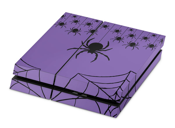 PS4 Skin Decals - Scary Spider - Full Wrap Vinyl Sticker