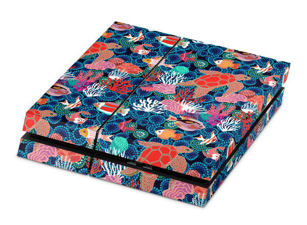 PS4 Skin Decals - Aquarium - Full Wrap Vinyl Sticker - ZoomHitskins