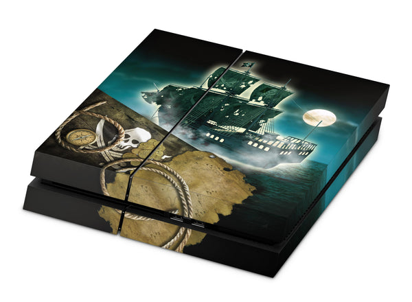 PS4 Skin Decals - Pirate - Full Wrap Vinyl Sticker