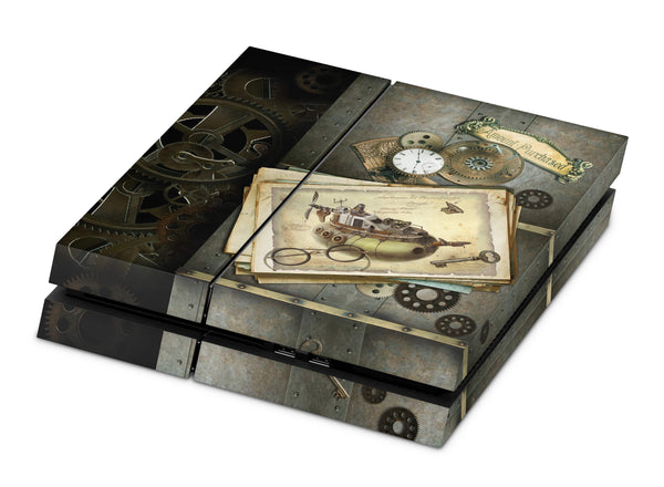 PS4 Skin Decals - Antique - Full Wrap Vinyl Sticker