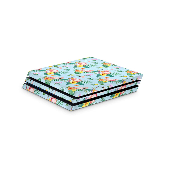 PS4 Skin Decals - Flamingo - Full Wrap Vinyl Sticker - ZoomHitskins