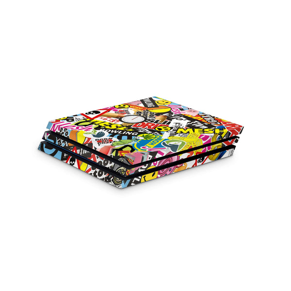 PS4 Skin Decals - Graffiti - Full Wrap Vinyl Sticker