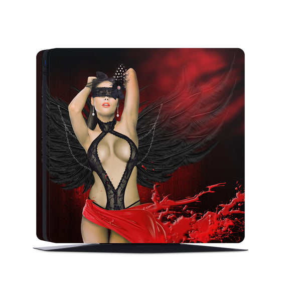 PS4 Skin Decals - Sexy Girl - Full Wrap Vinyl Sticker