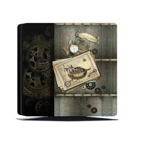 PS4 Skin Decals - Antique - Full Wrap Vinyl Sticker