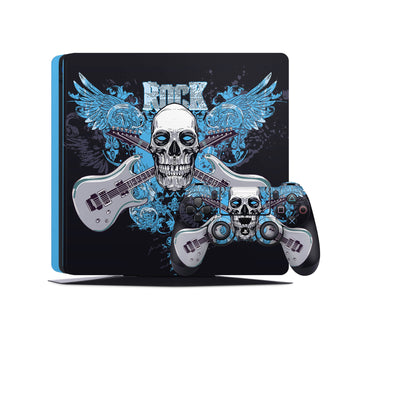 PS4 Skin Decals - Skully - Full Wrap Vinyl Sticker - ZoomHitskins