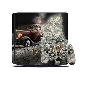 PS4 Skin Decals - Gangster - Full Wrap Vinyl Sticker - ZoomHitskins