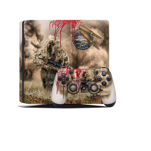 PS4 Skin Decals - Sharp Shooter - Full Wrap Vinyl Sticker - ZoomHitskins