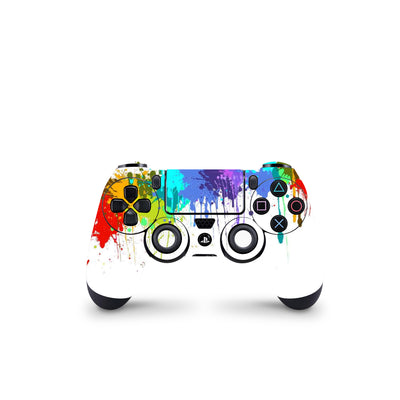 PS4 Controller Skin Decals - Splatter - Full Wrap Vinyl - ZoomHitskins