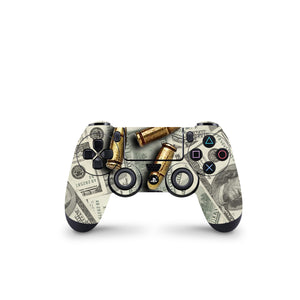 PS4 Controller Skin Decals - Gangster - Full Wrap Vinyl - ZoomHitskins