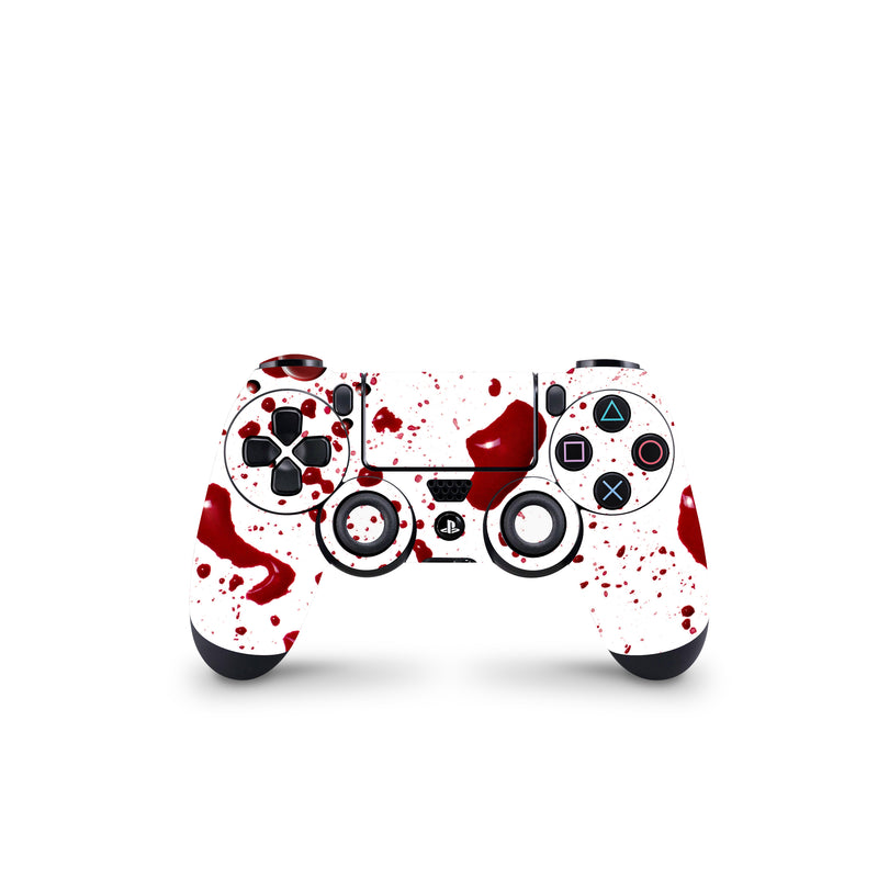 PS4 Controller Skin Decals - Blood Splash - Full Wrap Vinyl - ZoomHitskins
