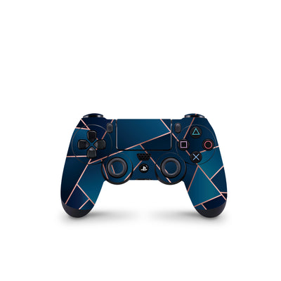 PS4 Controller Skin Decals - Azure - Full Wrap Vinyl - ZoomHitskins