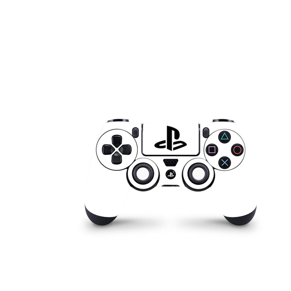 PS4 Skin Decals - White - Full Wrap Vinyl Sticker - ZoomHitskins