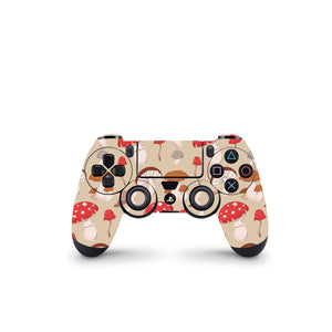 PS4 Controller Skin Decals - Mushrooms - Full Wrap Vinyl - ZoomHitskins