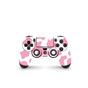 PS4 Controller Skin Decals - Milk Strawberry - Full Wrap Vinyl - ZoomHitskins