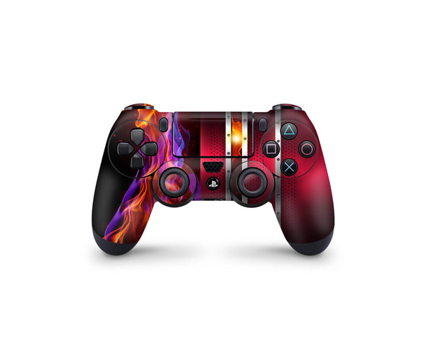 PS4 Skin Decals - Fire - Full Wrap Vinyl Sticker - ZoomHitskins